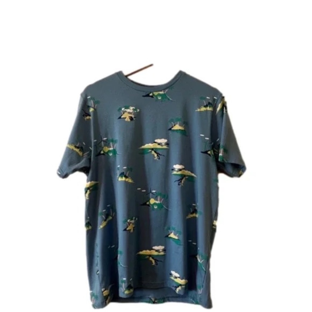 Free Planet Medium “Dino Island” Cotton Shirt